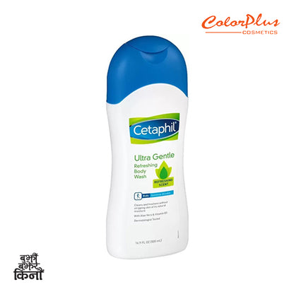 Cetaphil Body Wash Ultra Gentle Refreshing 16.9oz