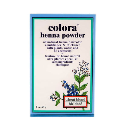 Colora Henna Powder Hair Color Wheat Blonde 2oz