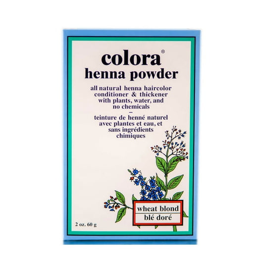 Colora Henna Powder Hair Color Wheat Blonde 2oz