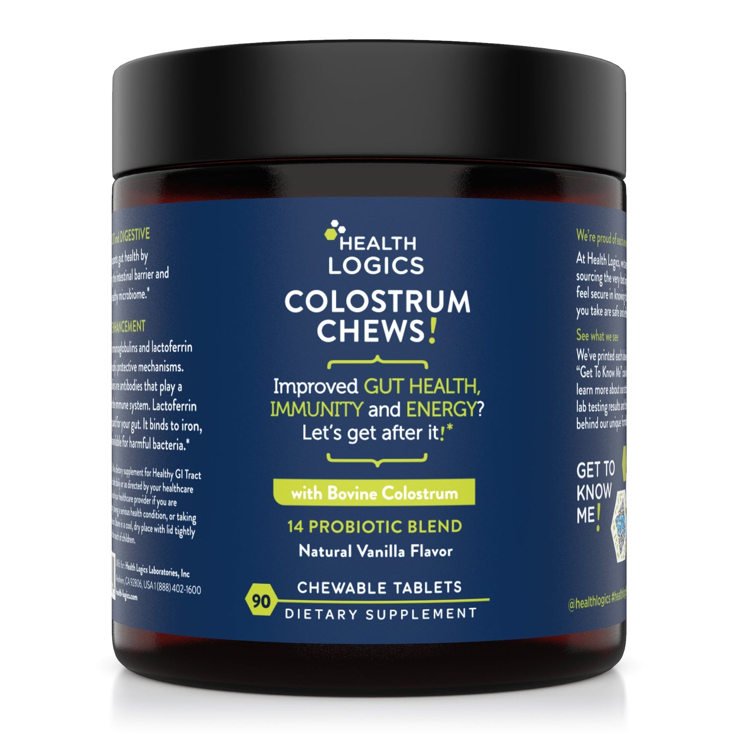 COLOSTRUM CHEWBL,PINEAPL