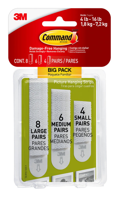 Command Decorating Clips - Clear, 40 count