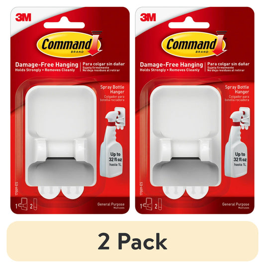 Command Spray Bottle Hanger - White