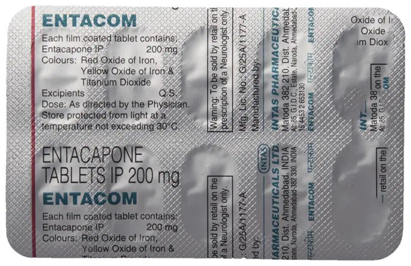 ENTACAPONE TB 200MG 100