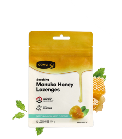 COMVITA HONEY DROPS GINGER SRT