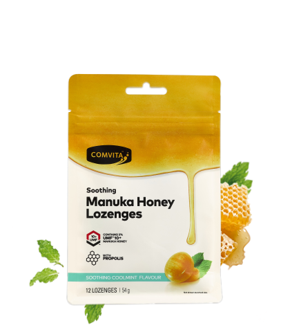 COMVITA HONEY DROP PPRMINT SRT