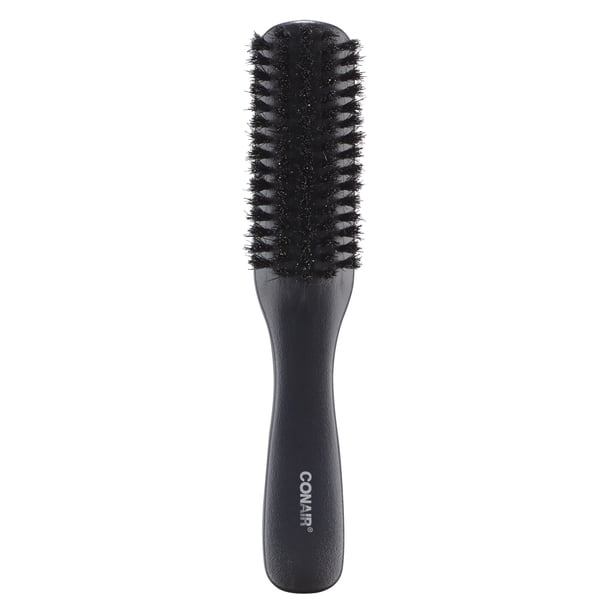 CONAIR Smooth & Shine Boar Bristle Hair Brush - Wooden