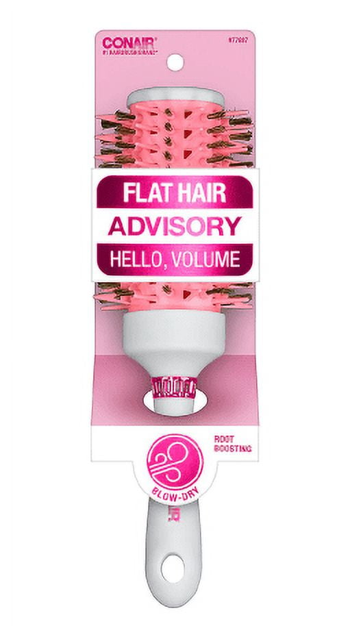 CONAIR Flat Hair Advisory Hello Volume Blow-Dry Vent Brush