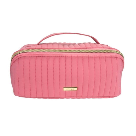 CONAIR Fold Flat Quilt Cosmetic Bag - Pink