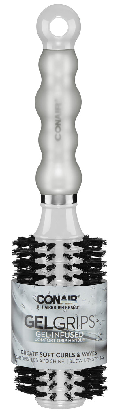CONAIR Gelgrips Comfort Round Hair Brush - Assorted