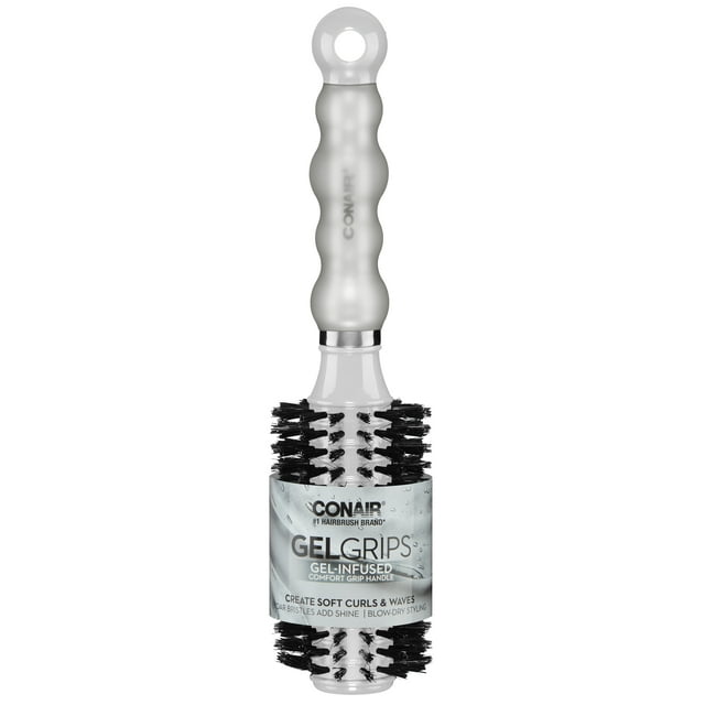 CONAIR Styling Essentials Boar Bristles Medium Round Hair Brush