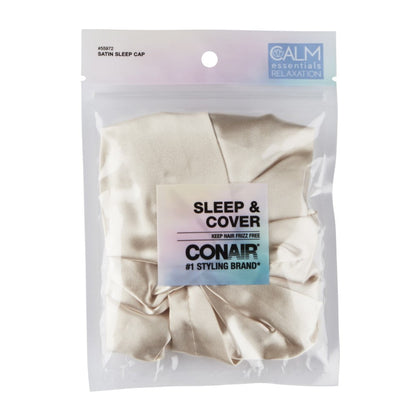 CONAIR Sleep & Cover Satin Sleep Cap