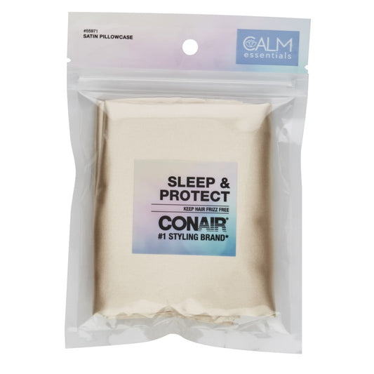 CONAIR Sleep & Protect Satin Pillow Case, 1 count