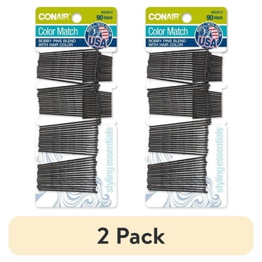 CONAIR Styling Essentials Firm Hold Bobby Pins - Brown, 18 count