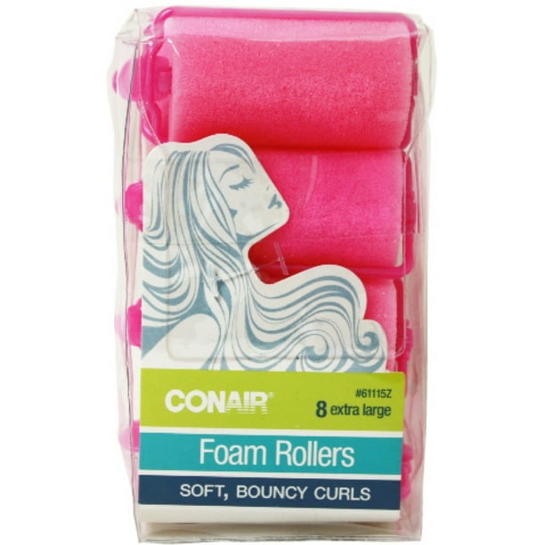 CONAIR Styling Essentials Extra Large Self Grip Rollers, 4 count