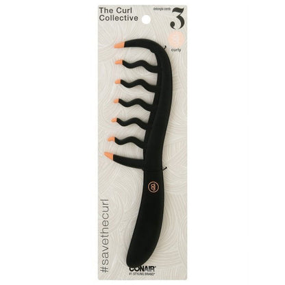 CONAIR Curl Collective 3 Curly Hair Comb