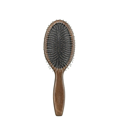 CONAIR Tangle Pro Detangler Oval Wood Cushion Hair Brush