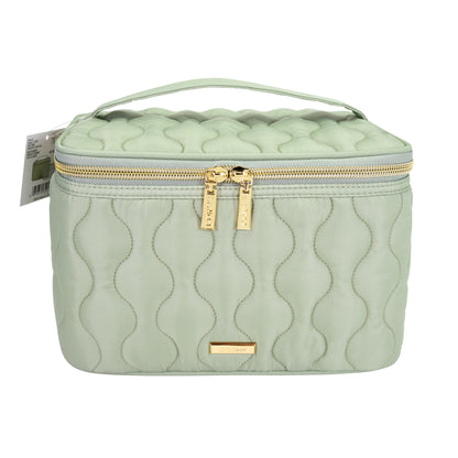 CONAIR 2 Piece Quilted Train Case - Sage