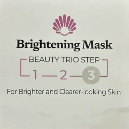 Concha Nacar De Perlop #3 Brightening Mask Whitening and Moisturizing Face Cream, 3 oz