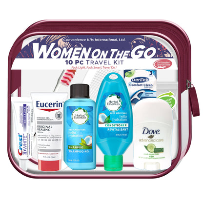 Convenience Kits International Woman On The Go Travel Kit, 11 count