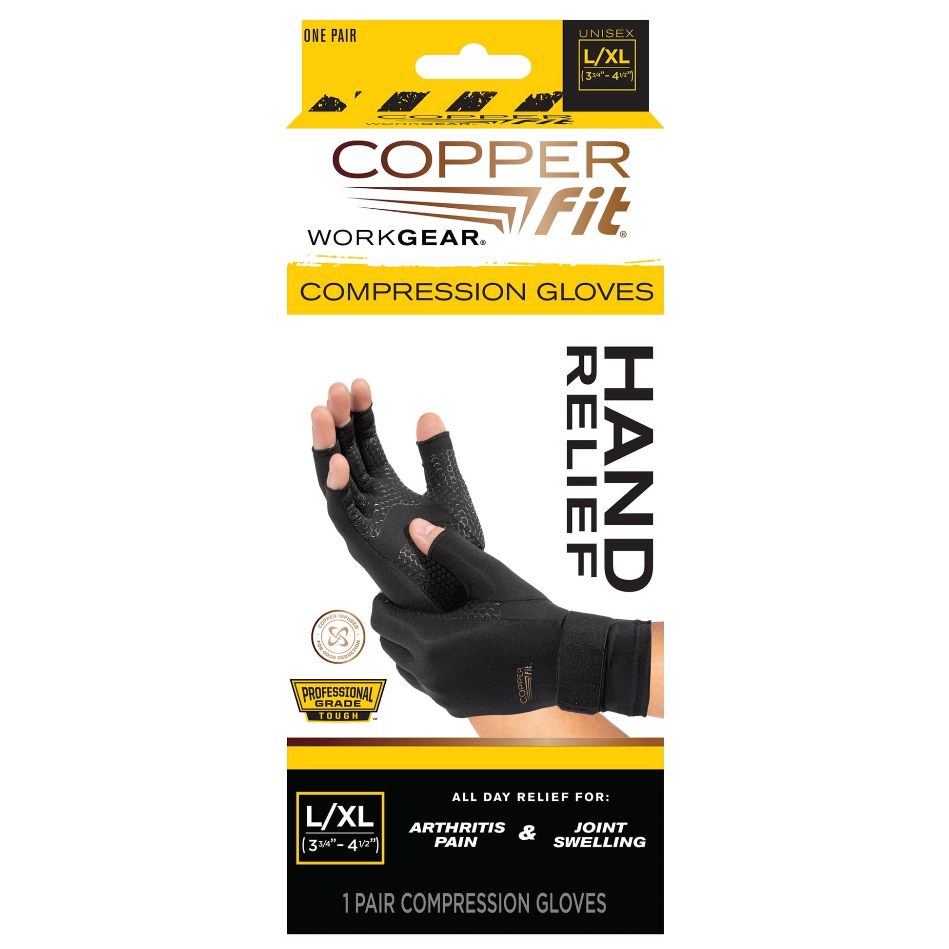 COPPER FIT HND RLF COMP GV 2 L/XL