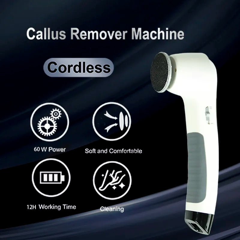 Kiss Red Foot Callus Remover Cordless