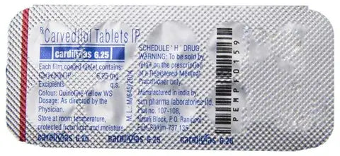 COREG TB 6.25MG 100
