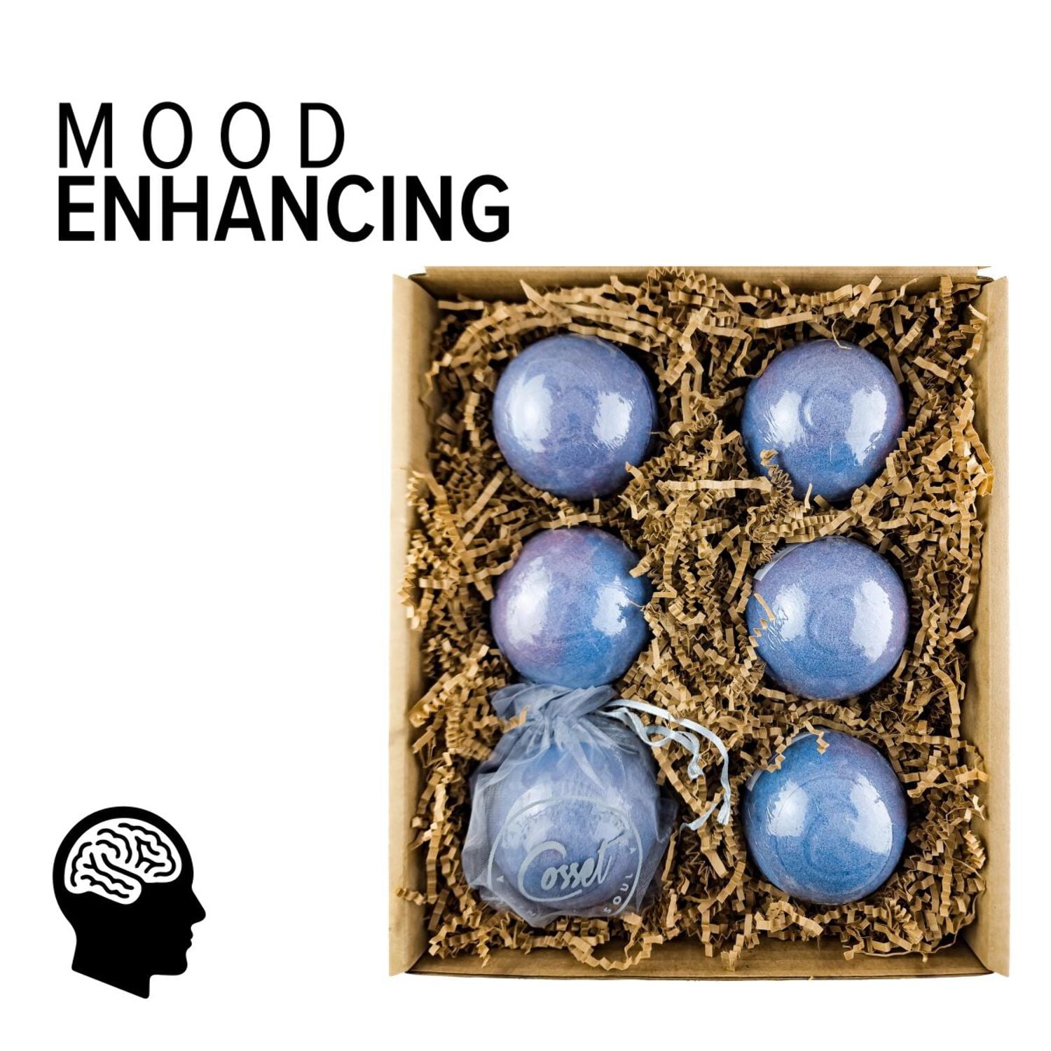 Cosset Moody Blues Therapy Bath Bomb