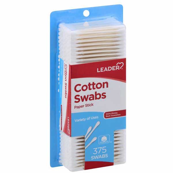 LB NAIL TEES 120 COTTON SWABS