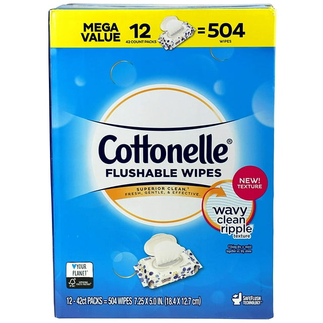 COTTONELLE FRESH CARE CLOTH TUB 42CT