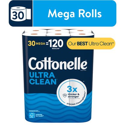 COTTONELLE ULTRA CLEAN 4 MEGA