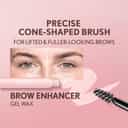 COVERGIRL Clean Fresh Brow Enhancer Gel Wax - 100 Clear