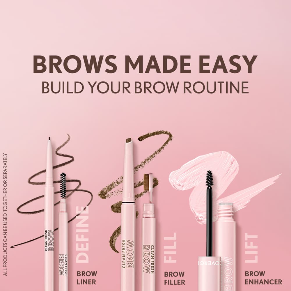 COVERGIRL Clean Fresh Brow Enhancer Gel Wax - 100 Clear