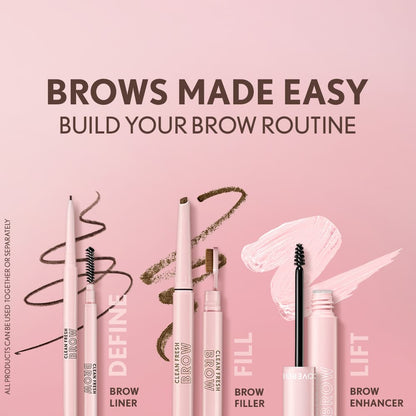 COVERGIRL Clean Fresh Brow Enhancer Gel Wax - 100 Clear