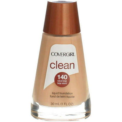 COVERGIRL Clean Makeup Liquid Foundation - 140 Natural Beige
