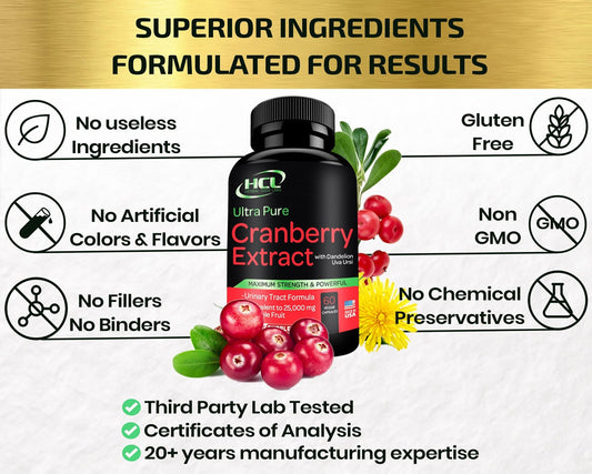 CRANBERRY FRUIT CAPSULE 100CT MAGNO-HUM