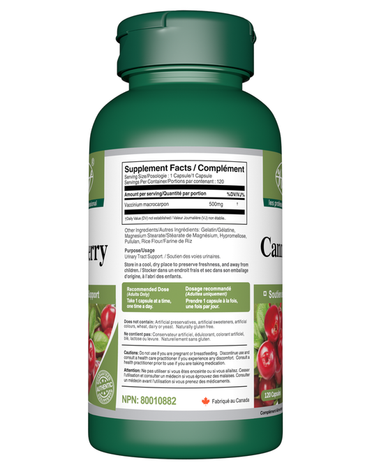 NWY CRANBERRY CP 465MG 100