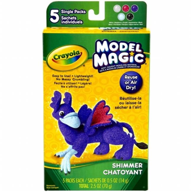 Crayola Model Magic Shimmer Variety Pack, 5 count