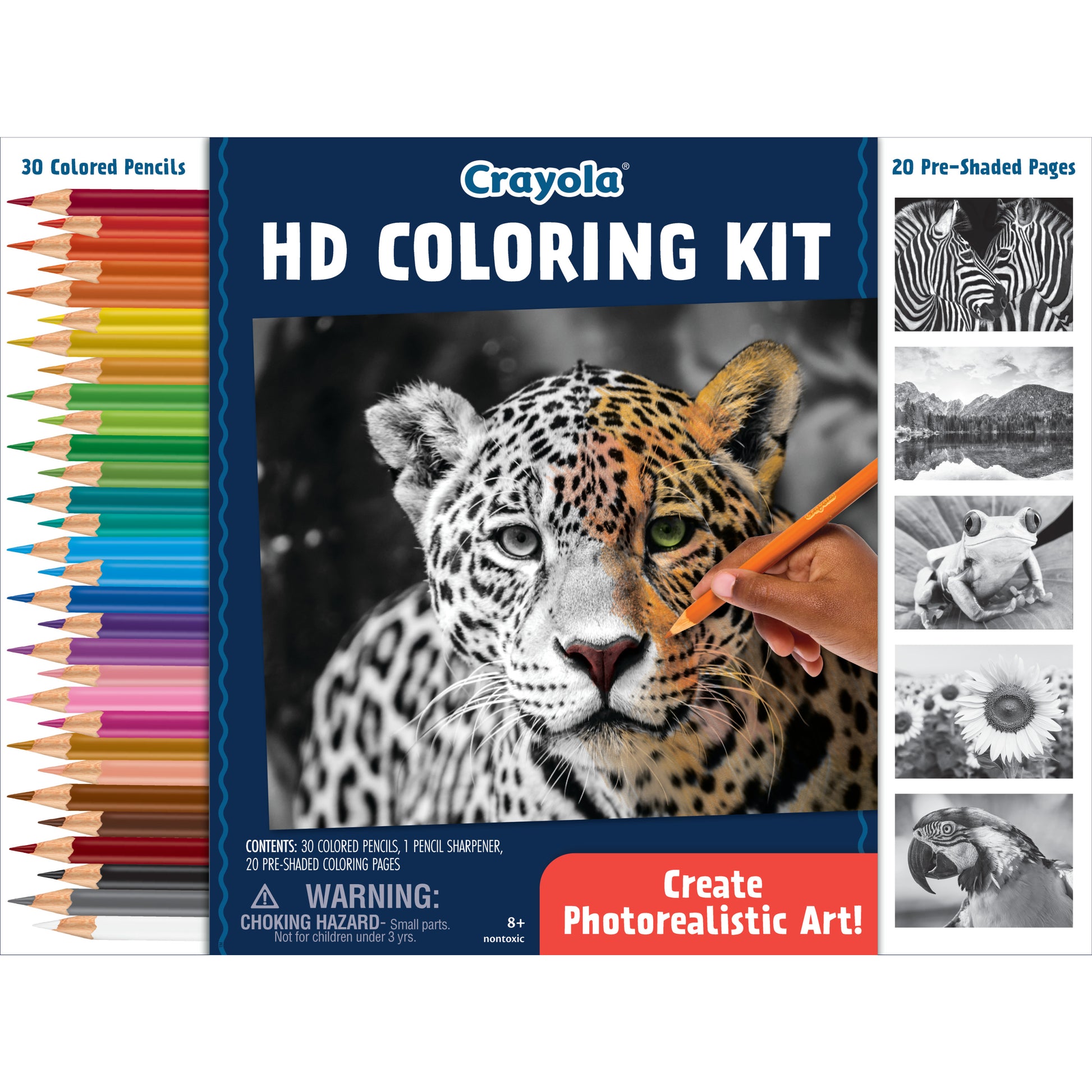 Crayola Bluey Giant Coloring Pages, 18 pages