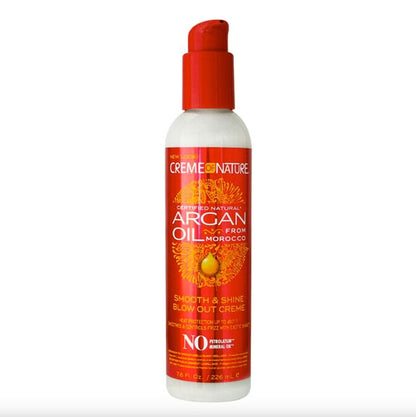 Creme Of Nature Argan Oil Smooth+Shine Blowout Crm 7.6oz