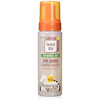 Creme Of Nature Coconut Milk Curl Quench Foaming Mousse 7oz