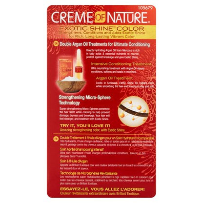 Creme Of Nature Color #1.0 Intense Black Exotic Shine