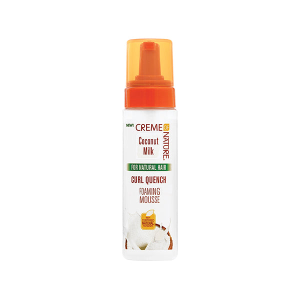 Creme Of Nature Coconut Milk Curl Quench Foaming Mousse 7oz