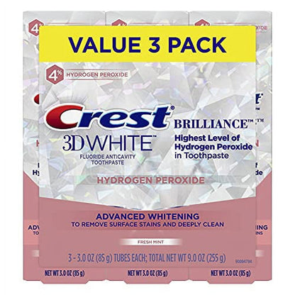 CREST 3D WHITE HYDRO PEROXD 4% T/P 3.8OZ