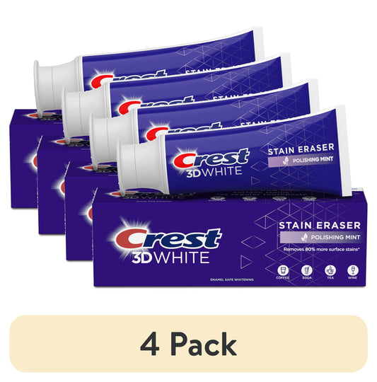 CREST 3D WHITE STN ERSR POLMNT T/P 2.7OZ