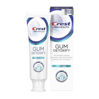 CREST GUM DETOXIFY DEEP CLN T/P 4.1 OZ