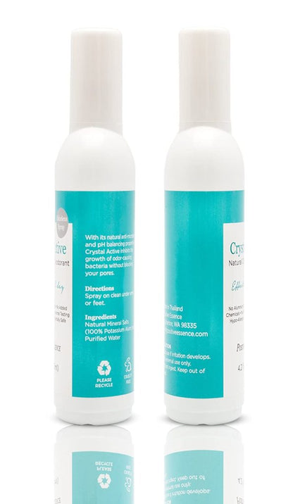 Crystal Deodorant Spray 4oz Pomegranate
