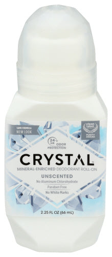 Crystal Deodorant Roll-On 2.25oz Unscented