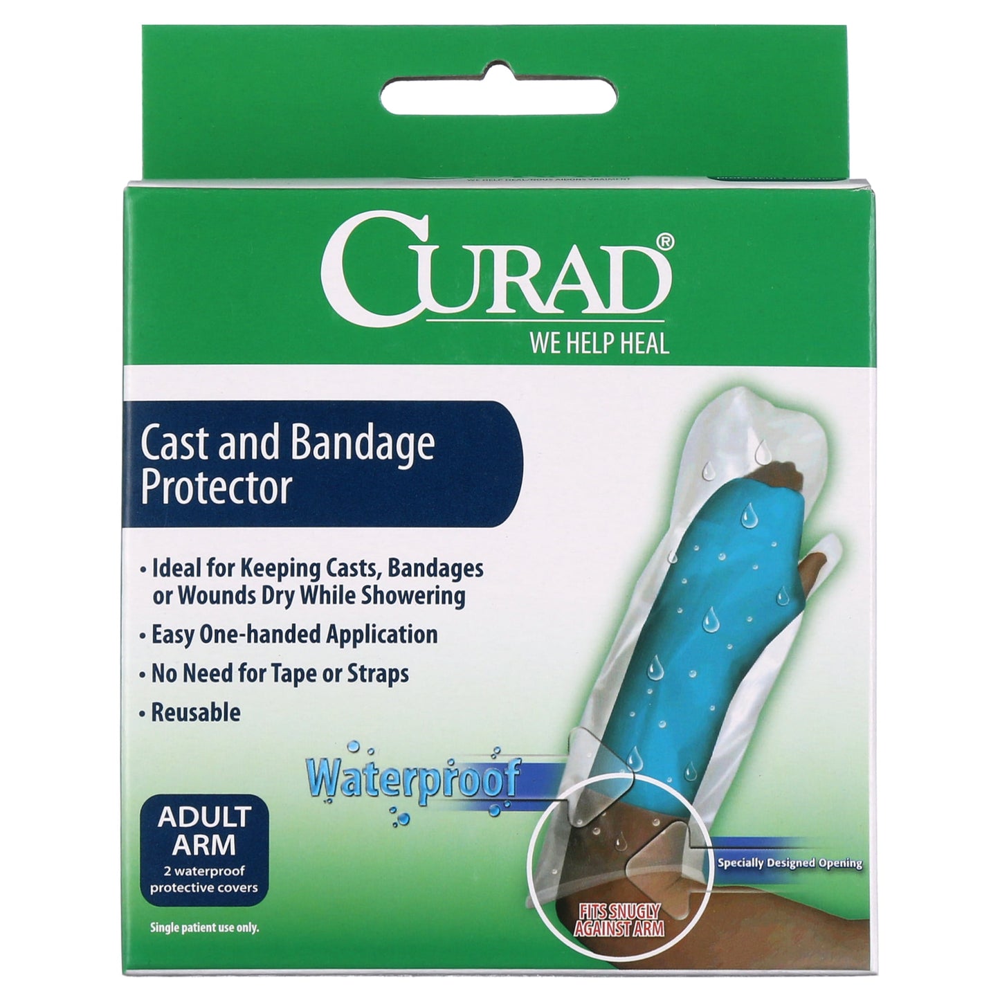 CURAD CAST PROTECTOR ADULT ARM 2CT