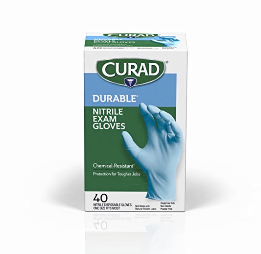 GNP EXAM GLOVES NITRILE OSFM 50CT