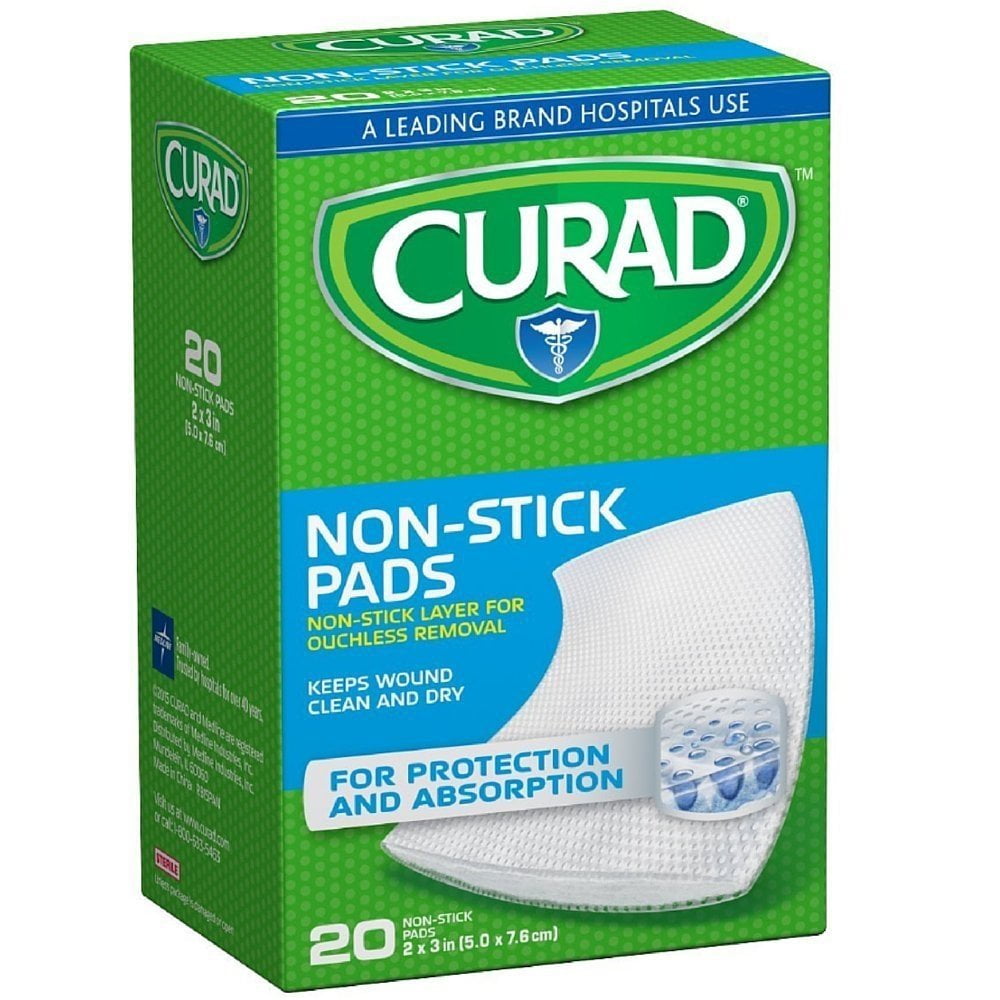 CURITY TELFA ADH PAD AP 2X3N 100